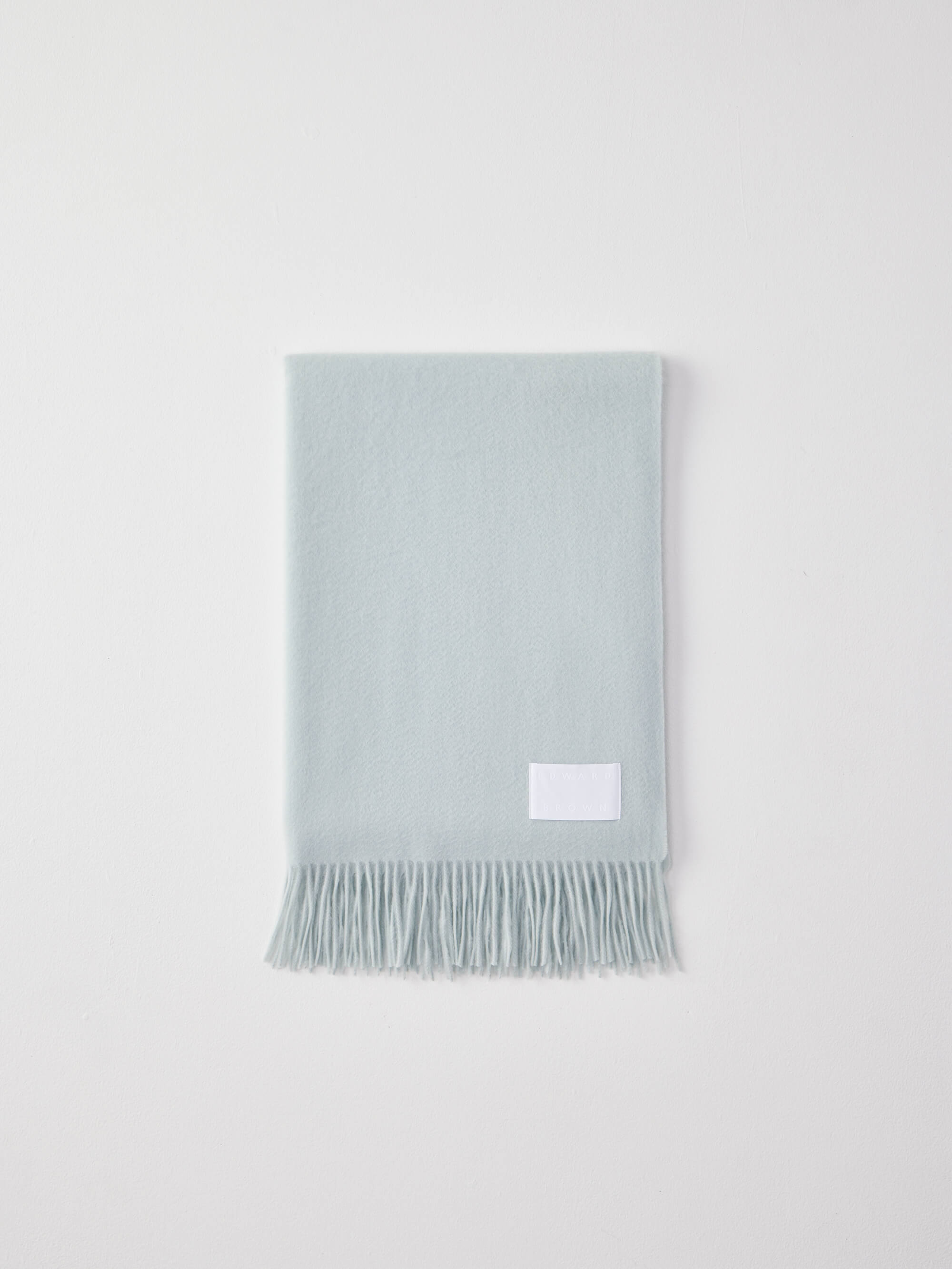 Cashmere Stole Spring Blue | Edward Brown Official Online Store