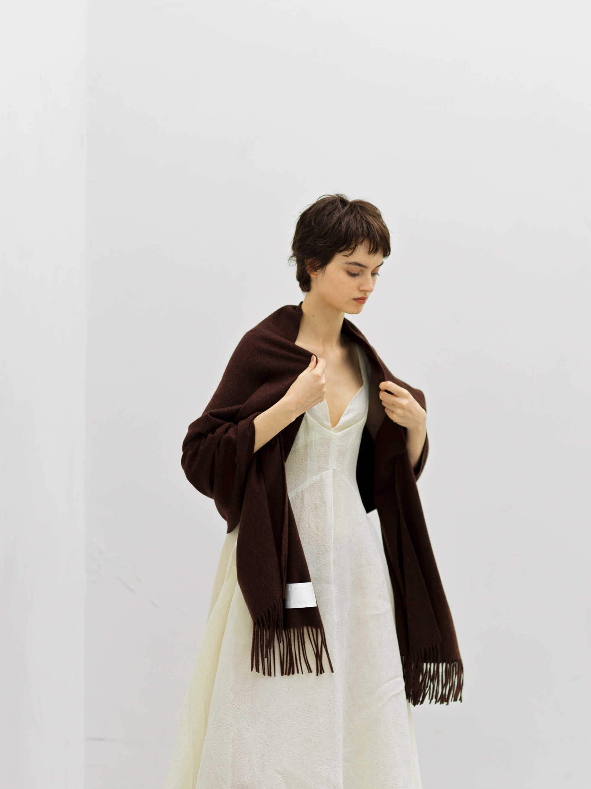 カシミヤストール ダークブラウン ハイブランド 人気 レディース メンズ 最高級 カシミア100 厚手 人気 大判カシミヤストール