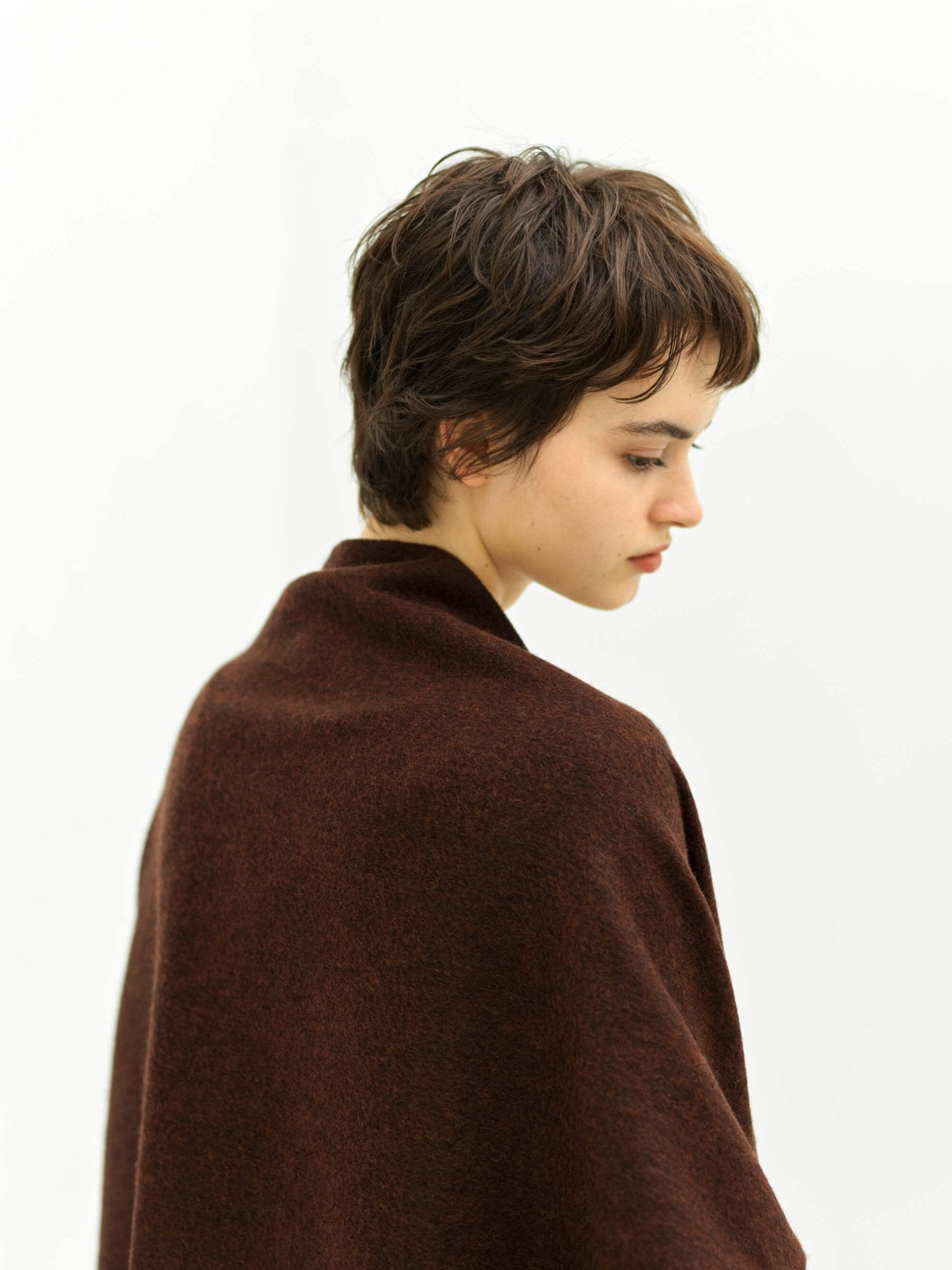 カシミヤストール ダークブラウン ハイブランド 人気 レディース メンズ 最高級 カシミア100 厚手 人気 大判カシミヤストール
