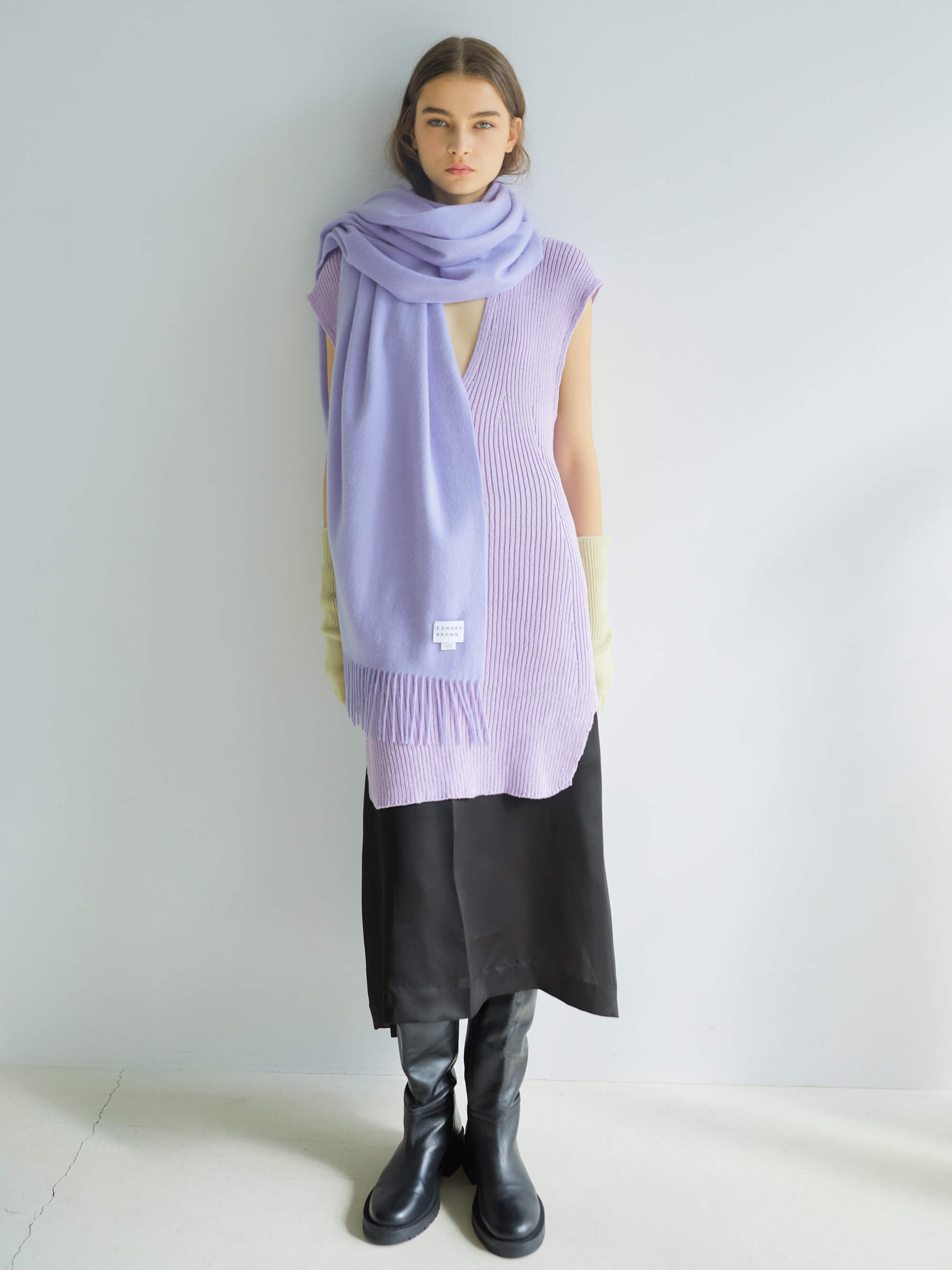 オンライン限定 カシミヤストール ラベンダー ハイブランド 人気 レディース メンズ 最高級 カシミア100%ストール 厚手 人気 大判カシミヤストール