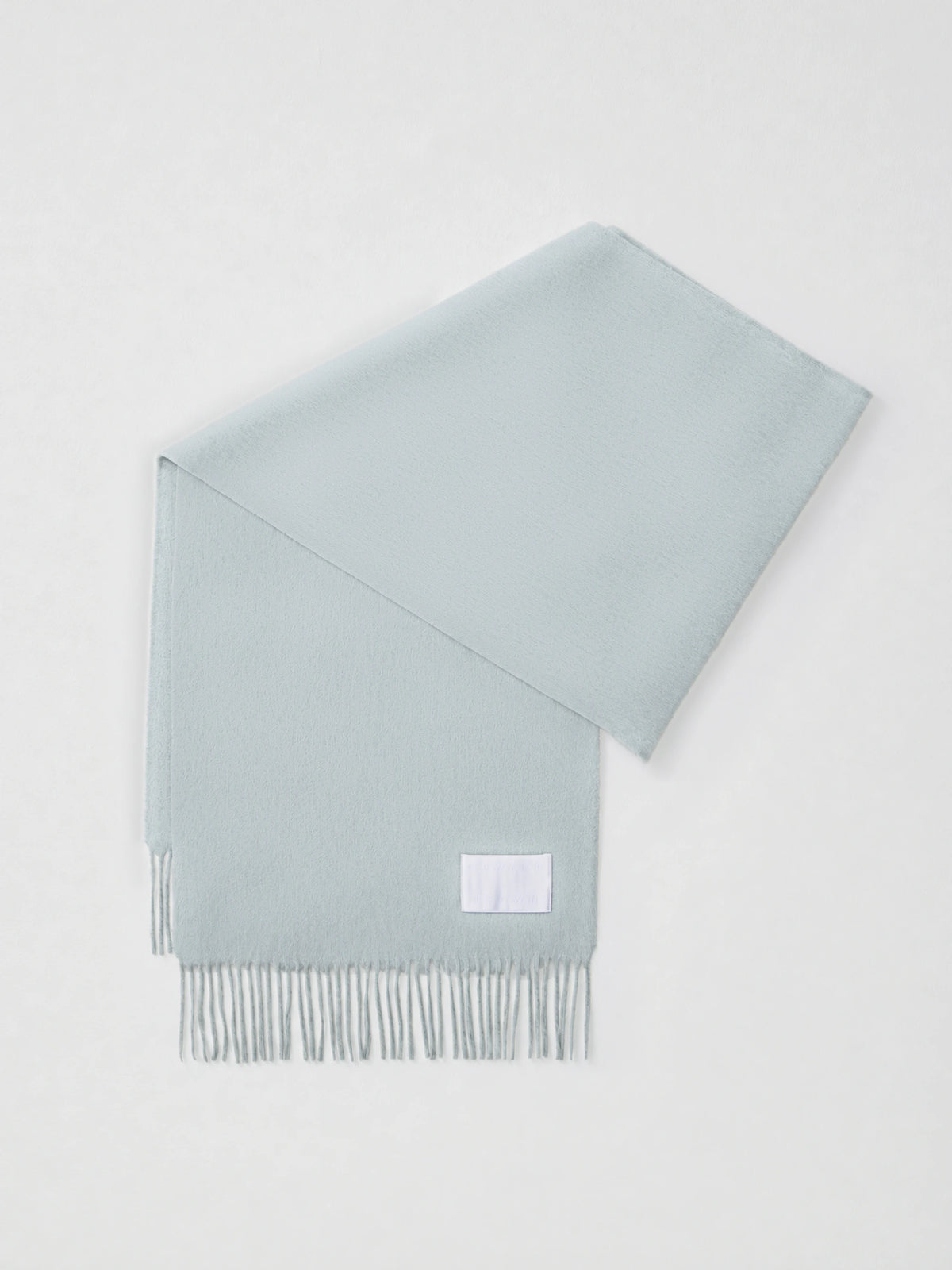 Cashmere scarf in Spring Blue