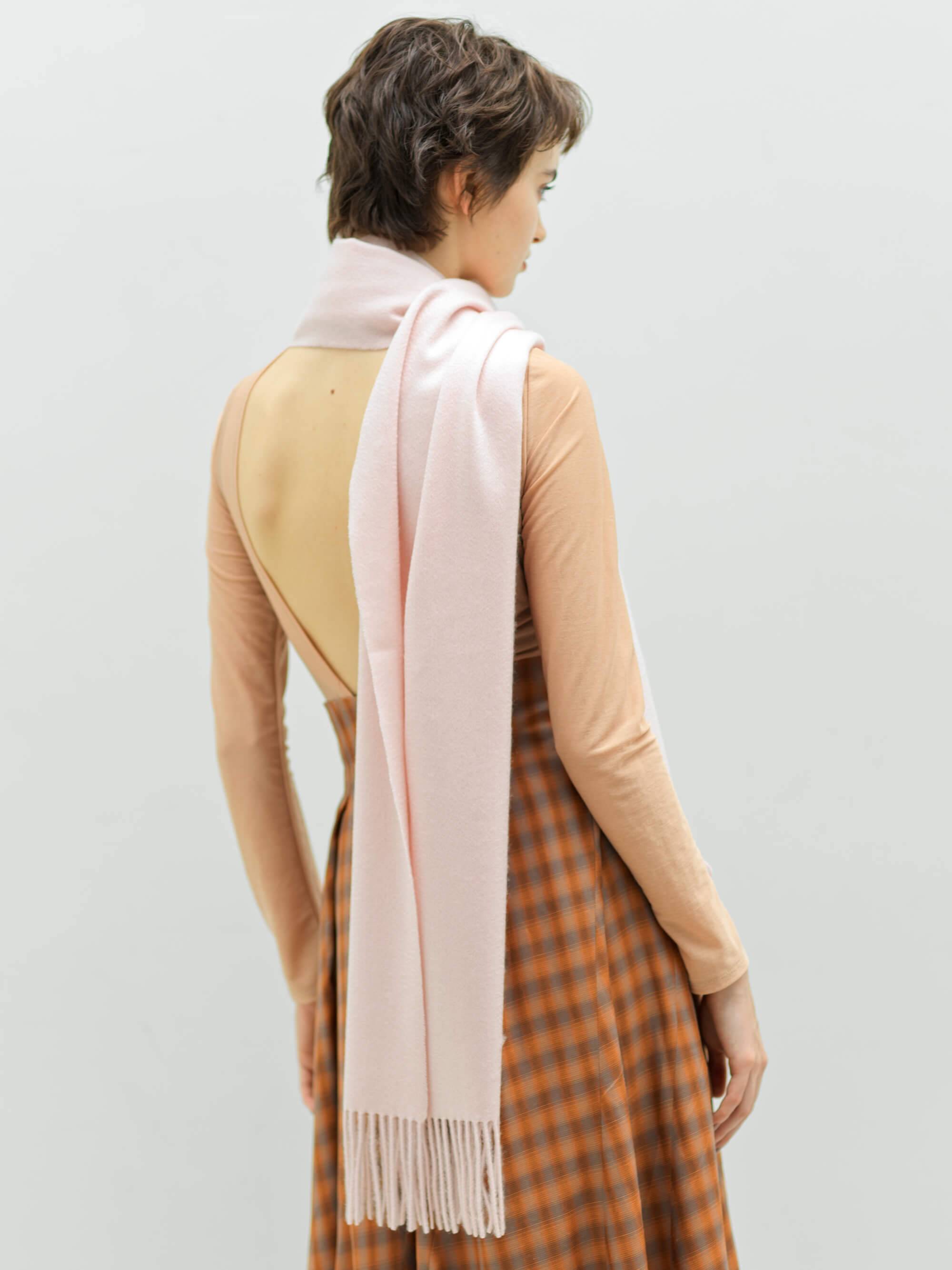 Cashmere scarf Light Pink 
