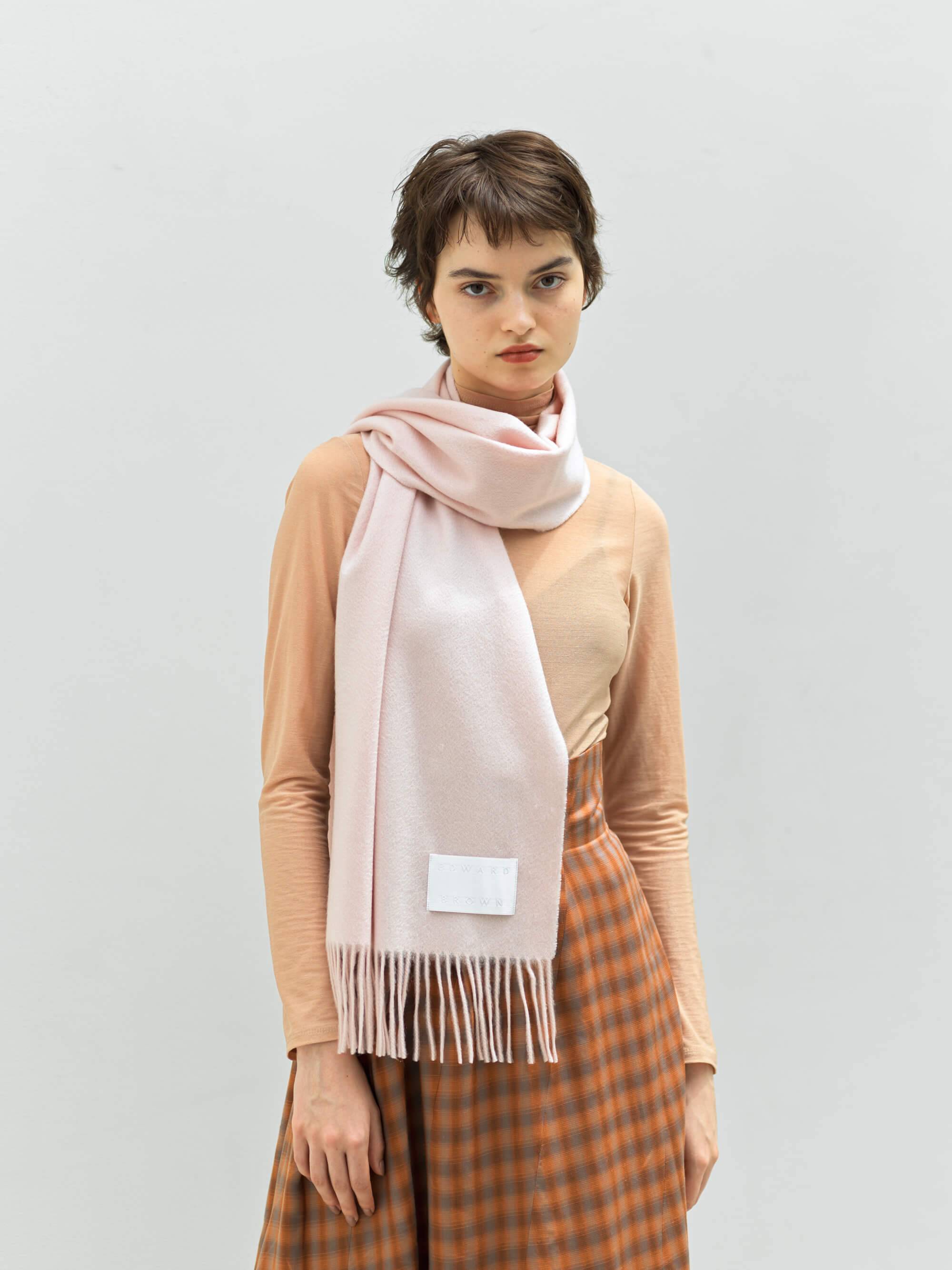 Cashmere scarf Light Pink 