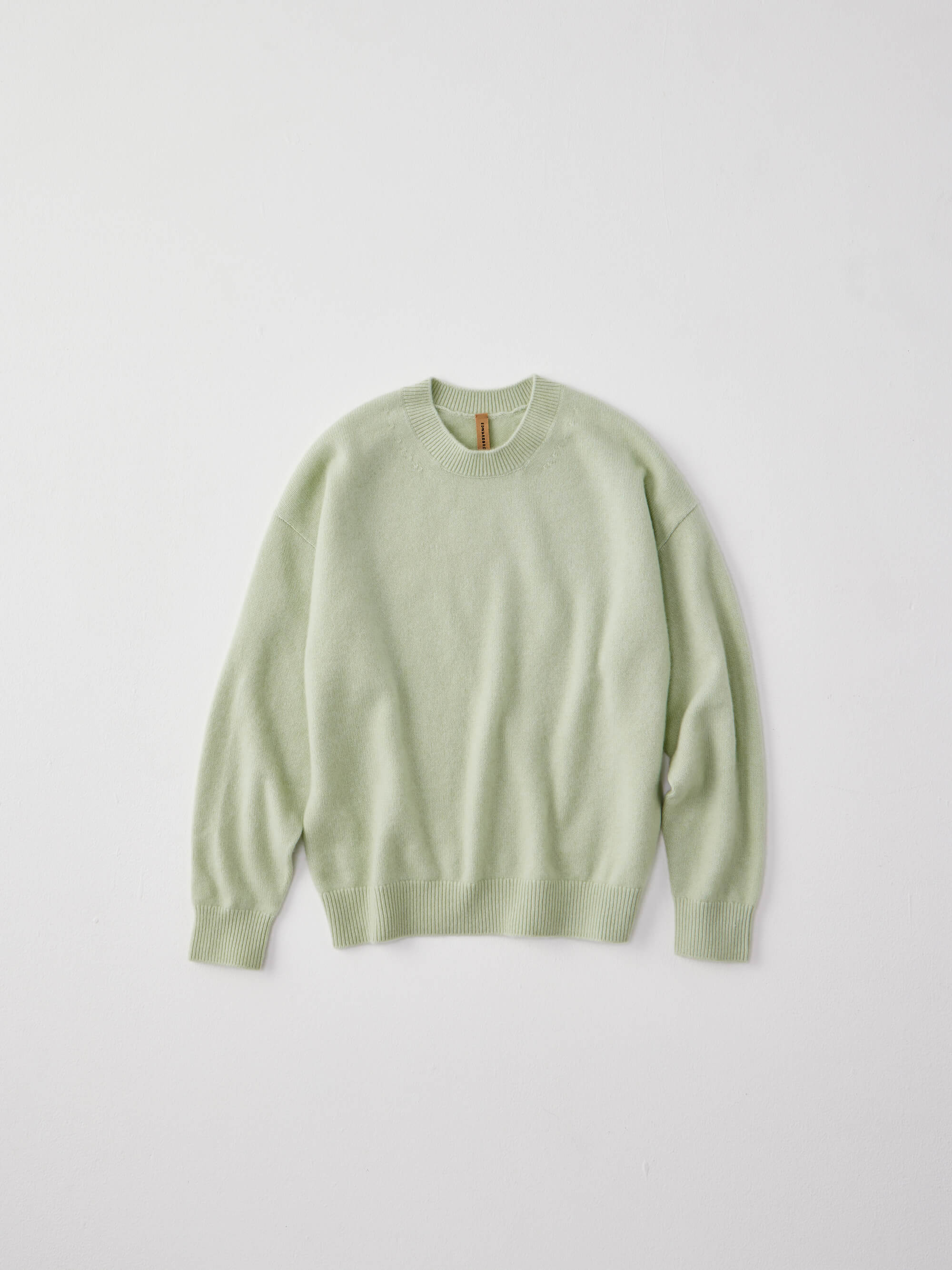 カシミヤスニット アイスグリーン Cashmere knit Ice Green | エドワードブラウン  EDWARD BROWN