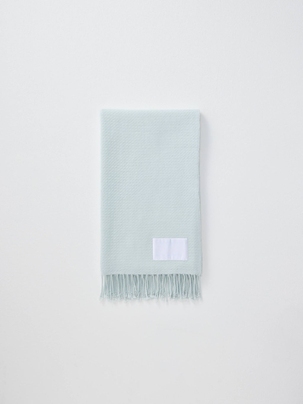 Cashmere stole (long) black | EDWARD BROWN official online store 