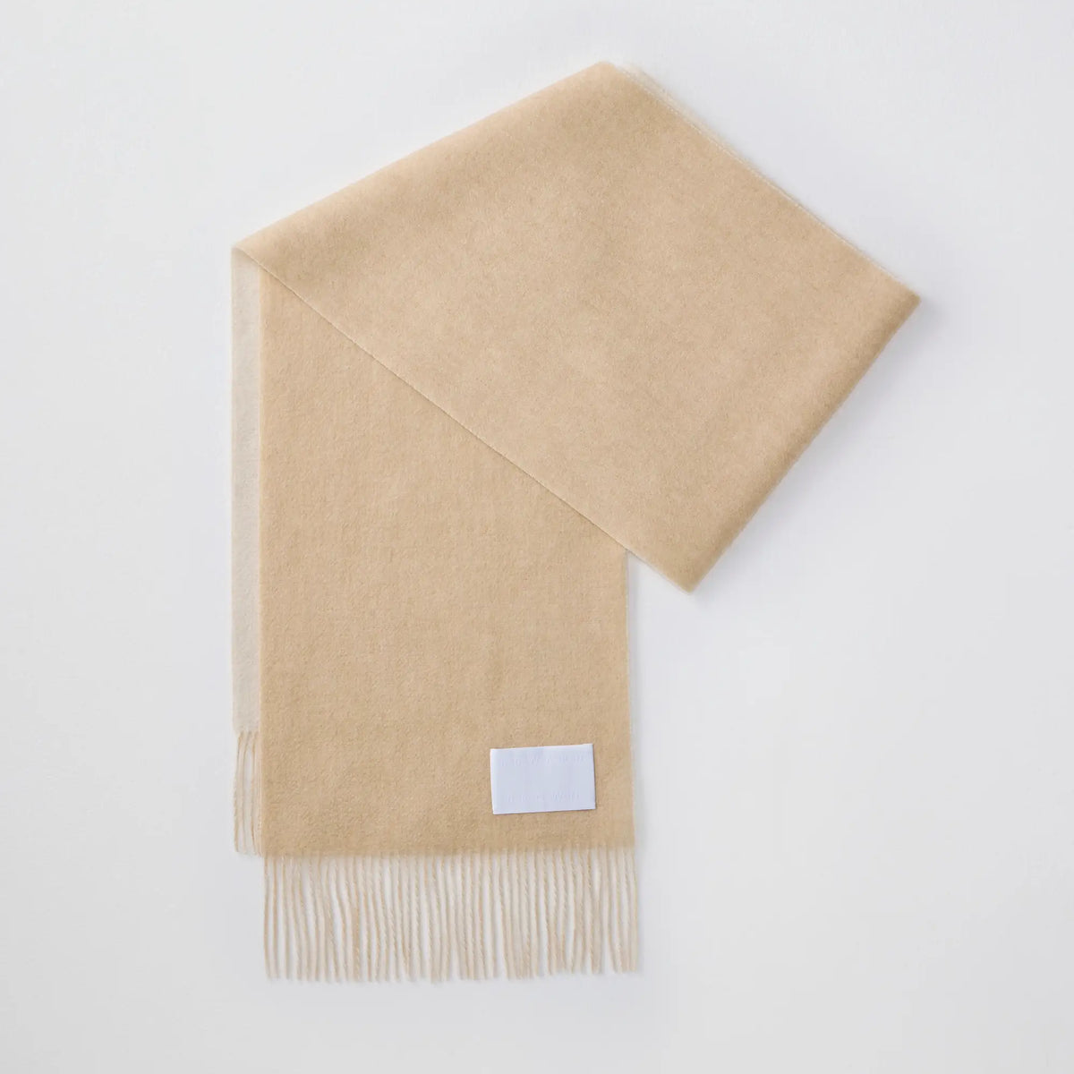 エドワードブラウン　マフラー　オフホワイト　お値下げ不可 カシミヤスマフラー オフホワイト | EDWARD BROWN(エドワードブラウン