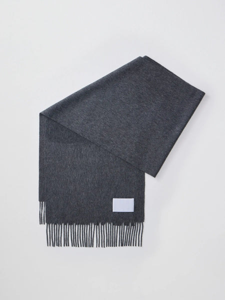 カシミヤマフラー ミッドグレー MID GREY | EDWARD BROWN 公式